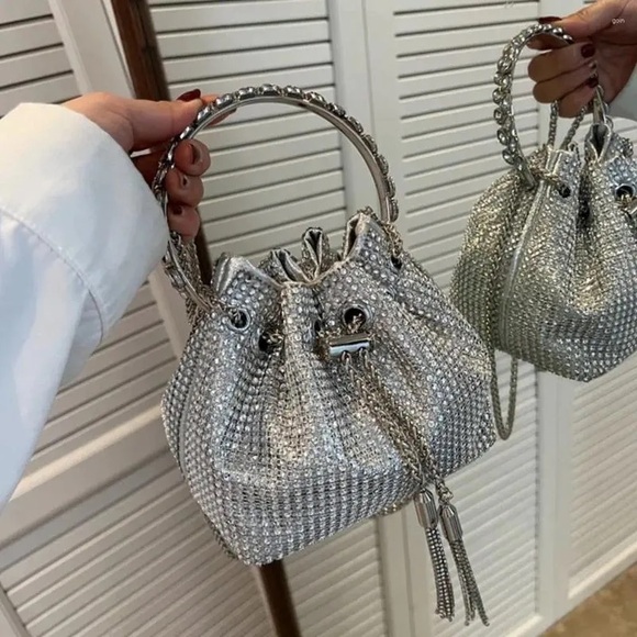 Amazon Handbags - Amazon Silver Mini Bag